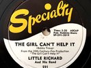 * LITTLE RICHARD Girl Can't Help It/All Around The World ROCK Specialty 78 Hear