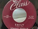 SONNY SINBAD Emily / I'd Rather Die Young DOO WOP 45 CLASS 268