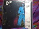 DAVID BOWIE LIVE RYKO LP * SEALED * #3596  CLEAR VINYL *AUDIOPHILE*