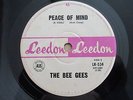 BEE GEES - PEACE OF MIND - RARE  FEBRUARY 1964 7'' SINGLE - THEIR 3rd for Leedon