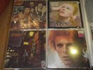 DAVID BOWIE, 4 LPs, Ziggy Stardust, Hunky Dory, Diamond Dogs, Space Oddity, VG