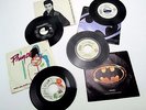 Set of 4 Prince 45 Records Kiss, The Arms of Orion, Batdance, Take Me With U