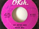 Marlina Mars 1965 Just Another Dance 45 Okeh 7213 Very RARE Soul Funk WOL VG