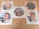 DAVID BOWIE VERY RARE COMPLETE ORIGINAL UK 1984 BIOPIC 5 x PICTURE DISC LP SET