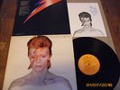 DAVID BOWIE ALADDIN SANE FOC RCA RS 1001 MIT FAN CLUB FLYER