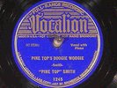 78 RPM -- Pine Top Smith, Vocalion 1245, EE+  Blues / Jazz