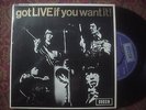 Rolling Stones m- mono UK EP got LIVE if you Want It