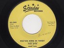 STARDAY Honky-Tonk C&W PEGGY UPTON/DANNY BUCK What'cha Gonna Do Tonight M- HEAR