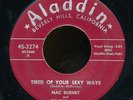 45pc-R&B vocal group-ALADDIN 3274-Mac Burney and the Four Jacks
