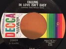 Northern Soul 45 Silk Falling In Love Isn't Easy on Decca HEAR