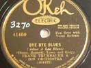 Frank Trumbauer 78 Bye Bye Blues-Okeh 41450