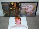 DAVID BOWIE ... ZIGGY STARDUST, HUNKY DORY & ALADDIN SANE ALBUMS  RE ISSUES