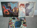 DAVID BOWIE ...  SCARY MONSTERS. LETS DANCE & TONIGHT  ALBUMS .