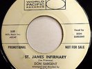 DON SARGENT 45 St James Infirmary / Gypsy Boots PROMO Rockabilly 1959 w5427