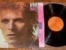 Original orange label Dynaflex RCA LP DAVID BOWIE Space Oddity w/ lyric inner