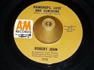Robert John -Raindrops, Love And Sunshine- Northern Soul 45 on A&M - Hear