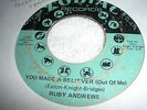Ruby Andrews-You Made A Believer/Where Have You Gone-Northern Soul on Zodiac