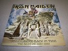 IRON MAIDEN   SOMEWHERE BACK IN TIME BEST OF 1980 - 89   2 LP PICTURE DISC MINT