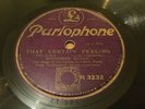 Josephine Baker - That Certain Feeling 78 - Rarity - Purple Parlophone