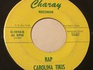 CAROLINA TIKIS Rap/Teen Angel 45 Charay funk teen folk South Carolina beach hear