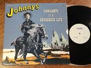 THE JOHNNYS:RARE Aussie/OZ ORIGINAL Revolving Slv LP.PROMO TEST PRESSING-1986-