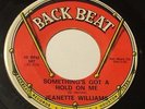JEANETTE WILLIAMS Something's Got A Hold On Me 45 Back Beat northern soul hear