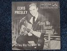 Elvis Presley 47-6643 Love Me Tender 45 W/ RARE 