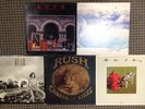 Rush 5 Vinyl LP Record Albums Signals Moving Pictures Grace Under Pressure &More