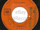 listen - LOS PANZERS - LATIN FUNK DESCARGA FUZZ PSYCH SABOR - 45 NICARAGUA 1974