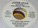 NORTHERN SOUL FUNK Sweet Daddy Floyd I Just Can't Help Myself b/w part 2 45 M-