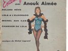 MICHEL LEGRAND Lola anouk aimée SINFONIA SEP 507 avec languette