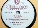 CAMEO RECORDS 78 rpm 10