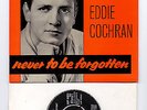 EDDIE COCHRAN - NEVER TO BE FORGOTTEN - TOP CONDITION - EP - 7