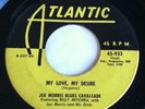 Rare 50s R&B 45 Joe Morris Blues Cavalcade pack up your rags OG Atlantic *VG+