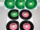 THE TURTLES Seven Collectables Label RE 45's All NM-/NM Nice Lot