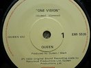 Queen NEW ZEALAND 45 One Vision Beige EMI in Company Sleeve