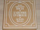 BACH L´Oeuvre D´Orgue LIONEL ROGG French ED1 HMV Linen-style Box 20LP MINT