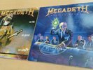 Megadeth So Far, So Good, So What ; Rust in Peace Vinyl LP Albums Metallica