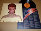 DAVID BOWIE - ALADDIN SANE RARE GATEFOLD LP WITH LYRIC INNER