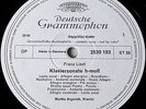 Liszt / Schumann: Piano Sonatas - Argerich **Deutsche DG White Label Promo LP**