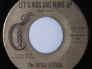 Doo Wop Teen 45 ROYAL JESTERS & MEMPHIS III Let's Kiss & Make-Up COBRA HEAR