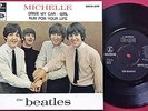 BEATLES - Michelle +3 EP Swedish 1966 PS - Archive copy / MINT(-)
