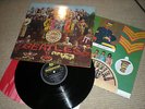 EX- COMPLETE Beatles Sgt Pepper UK Lp -1/-1  mono 1st press PMC 7027
