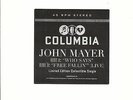 JOHN MAYER Who Says w/Fallin LIVE TOM PETTY TRK LIMITED PROMO 7 inch vinyl SEALD