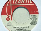 GWEN McCRAE Keep the Fire Burning M- modern soul 45 on Atlantic *HEAR*