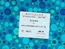 1977  ORIGINAL  THE CLASH CONCERT TICKET BATACLAN PARIS FRANCE 9/29/1977  RARE 