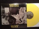 NIRVANA - BLEACH LP yellow marbled vinyl