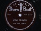78 RPM -- Five Soul Stirrers, Down Beat 102, E+  Blues - Gospel