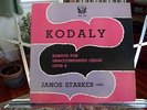 Janos Starker Kodaly Unaccompanied Cello Sonata Opus 8 Period