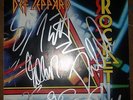 DEF LEPPARD / ROCKET / PYROMANIA 45 VINYL RECORD
